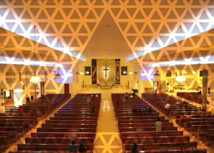 St. Marys Church Dubai Lighting Project